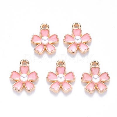 Alloy Enamel Charms X-ENAM-N054-028C-1