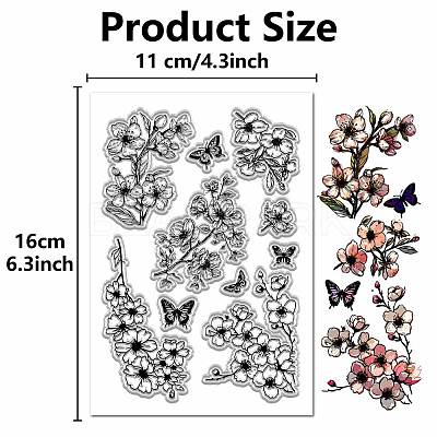 Plastic Stamps DIY-WH20018-0164-1