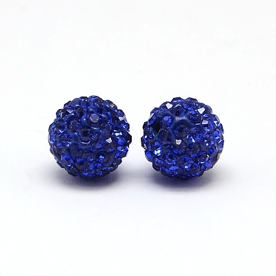 Polymer Clay Rhinestone Beads RB-A053-4mm-05-1