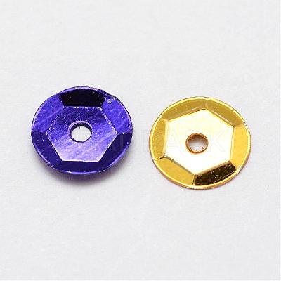 Plastic Paillette Beads PVC-A001-12mm-M-1