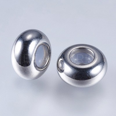 201 Stainless Steel Beads X-STAS-F145-06P-F-1