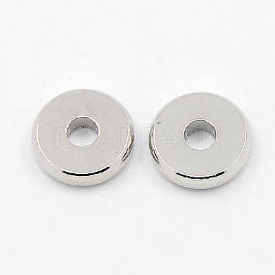 Brass Spacer Beads KK-D251-03P-1