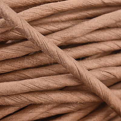 Kraft Paper Cords for DIY Jewelry Making OCOR-WH0054-22-1