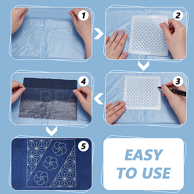 1 Bag DIY Embroidery Starter Kits DIY-WR0004-85-1