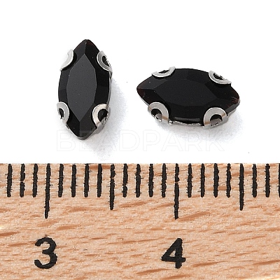 Horse Eye Sew on Rhinestone RGLA-L028-08C-02-1