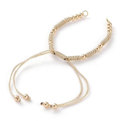 Adjustable Polyester Braided Cord Bracelet Making AJEW-JB00892-06-1