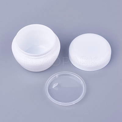 30g PP Plastic Refillable Cream Jar MRMJ-WH0046-A01-1