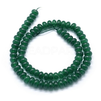 Natural White Jade Beads Strands G-E507-01D-1