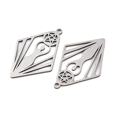 201 Stainless Steel Pendants STAS-I364-05P-1