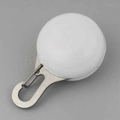 Plastic & Iron LED Collar Light AJEW-P080-04-1