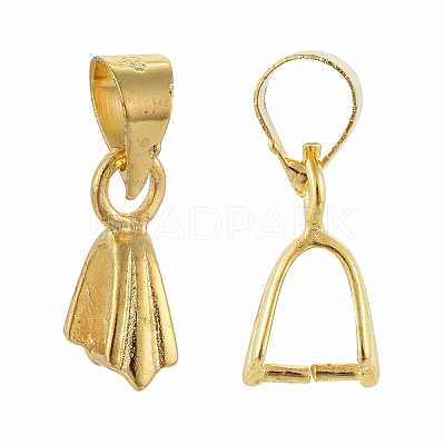 Brass Ice Pick Pinch Bails IFIN-KK10-G-1