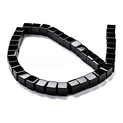 Natural Black Onyx Beads Strands G-H266-09B-1