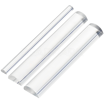 3Pcs 3 Styles Transparent Acrylic Magnifying Finder AJEW-BC0010-81B-1