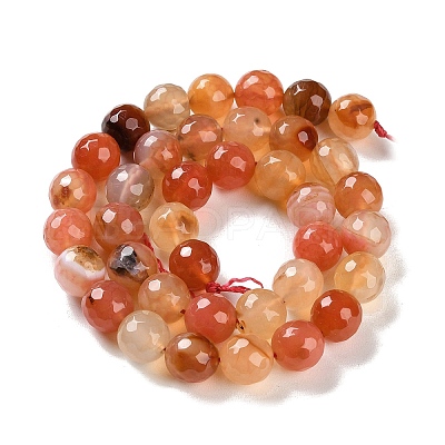 Natural Agate Beads Strands G-M437-B01-01N-1