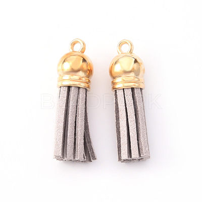 Faux Suede Tassel Pendant Decorations X-FIND-R095-008LG-1
