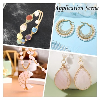 Round Copper Jewelry Wire CWIR-S002-0.4mm-02-1