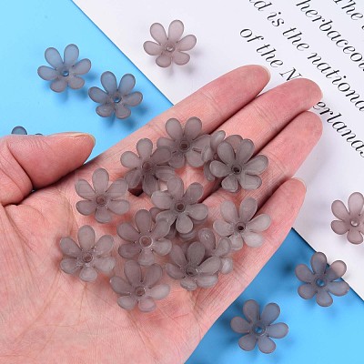 Transparent Acrylic Beads MACR-S373-107-D02-1