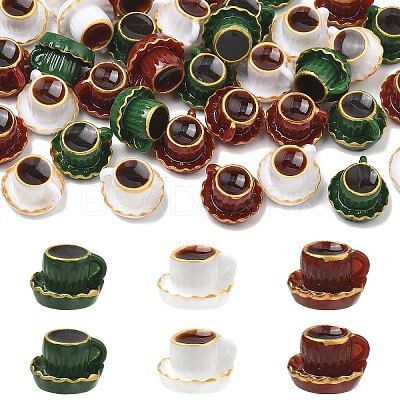 18Pcs 6 Colors Miniature Ornaments DJEW-YW0010-13-1