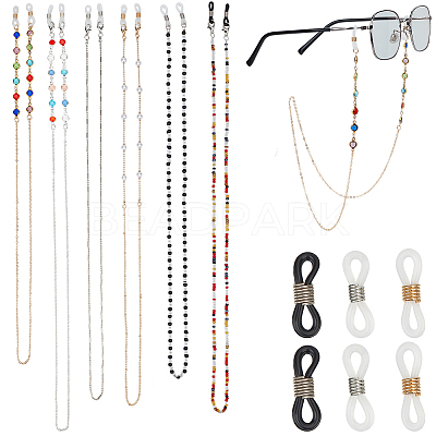 6Pcs 6 Styles Eyeglasses Chains AJEW-CN0006-09-1