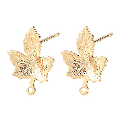 SHEGRACE Brass Stud Earring Findings XGRQ64513-861G-1