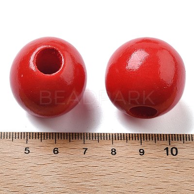 Schima Wood Beads WOOD-G023-20A-1