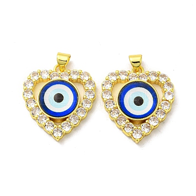 Golden Brass Pendants KK-L209-005G-09-1