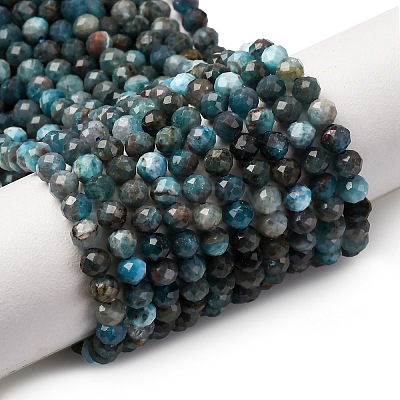 Natural Apatite Beads Strands X-G-A276-C08-4mm-01-1