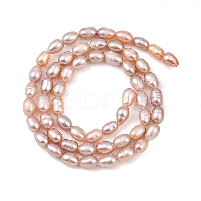 Natural Cultured Freshwater Pearl Beads Strands PEAR-F020-11-1