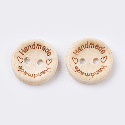 Wooden Buttons BUTT-K007-11B-1