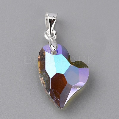 Electroplate Glass Pendants FIND-TAC0009-67S-04-1