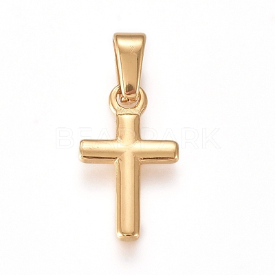 304 Stainless Steel Pendants X-STAS-L210-15G-1