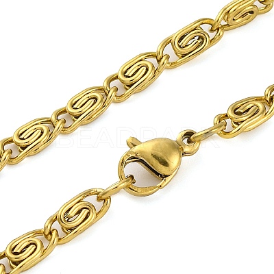 201 Stainless Steel Lunar Lotus Talisman Pendant Necklaces NJEW-S007-21G-1