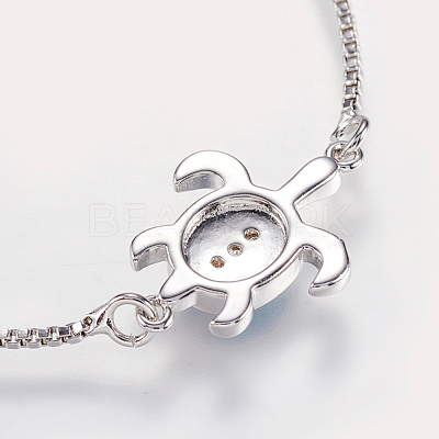 Adjustable Brass Bolo Bracelets BJEW-I240-01P-02-1
