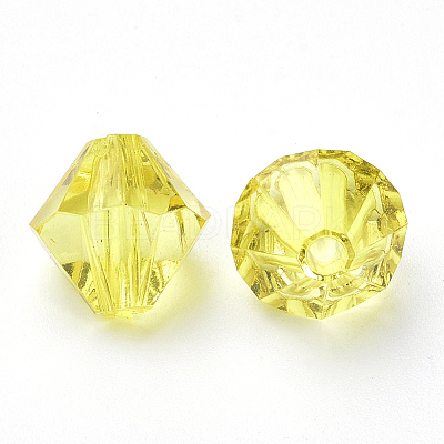 Transparent Acrylic Beads TACR-S146-8mm-09-1