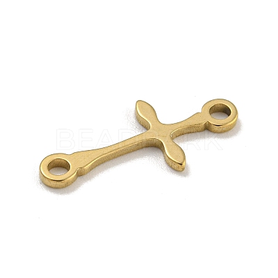 Ion Plating(IP) 201 Stainless Steel Connector Charms STAS-S146-04G-1