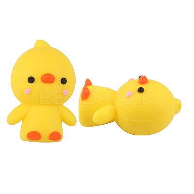 Cartoon Silicone Focal Beads PW-WGF9269-01-1