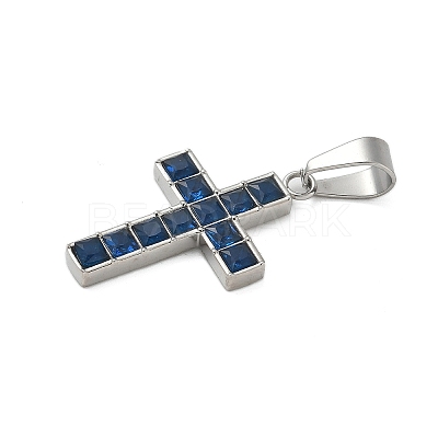 304 Stainless Steel Pendants STAS-G346-29P-02-1