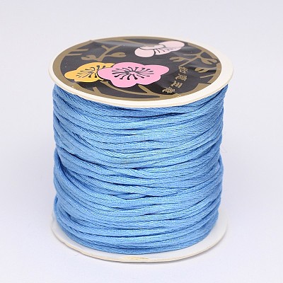 Nylon Satin Rattail Cords LW-K001-2mm-365-1