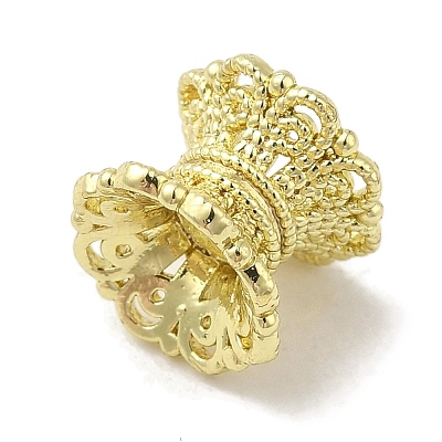 Brass Spacer Beads KK-K371-22D-G-1