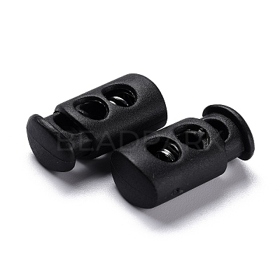 Plastic Spring Cord Lock Stopper Cylinder LS-FIND-I013-A12-1