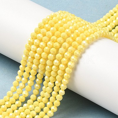 Cubic Zirconia Bead Strands ZIRC-P109-02A-04-1