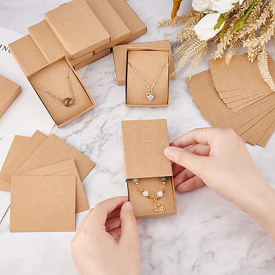 Rectangle Folding Cardboard Paper Drawer Boxes CON-WH0094-15B-1