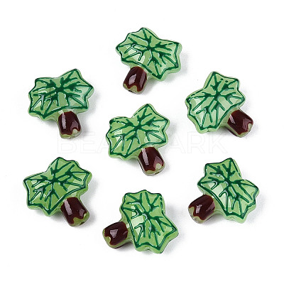 Handmade Lampwork Enamel Beads LAMP-T023-21C-1