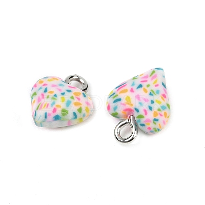 Handmade Polymer Clay Charms CLAY-G112-01-1