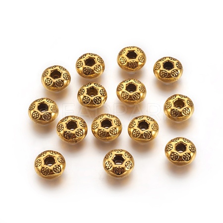 Tibetan Style Alloy Spacer Beads X-GLF10926Y-NF-1