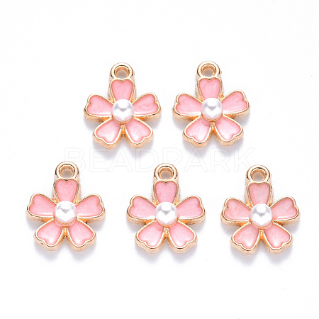 Alloy Enamel Charms X-ENAM-N054-028C-1