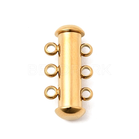 304 Stainless Steel Slide Lock Clasps STAS-F350-05B-G-1