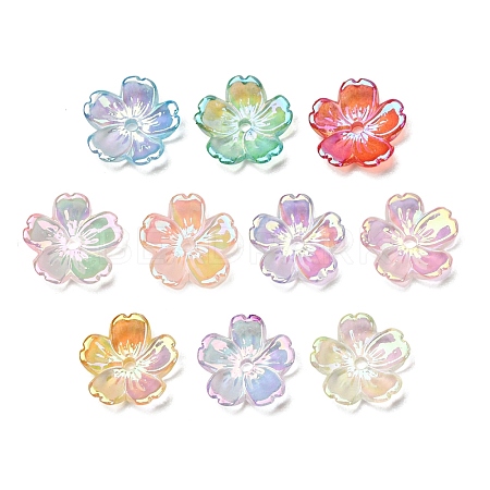 UV Plating Opaque Acrylic Beads AC-CBA99FE-05-1