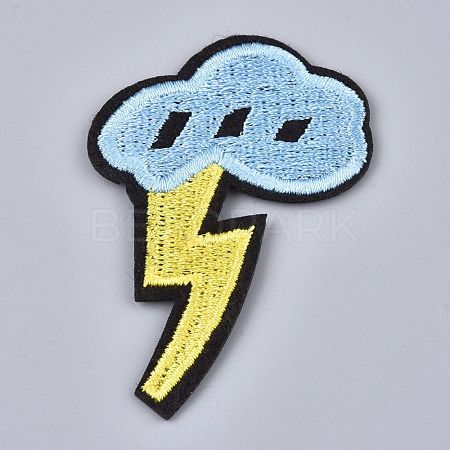 Computerized Embroidery Cloth Iron on/Sew on Patches DIY-L031-062-1
