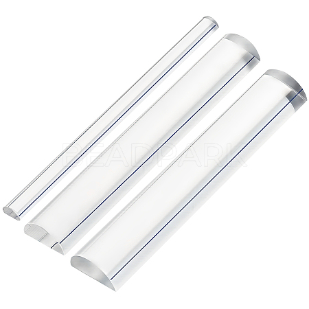 3Pcs 3 Styles Transparent Acrylic Magnifying Finder AJEW-BC0010-81B-1